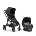 Convertible Stroller with Infant Car Seat Rich Black V827649