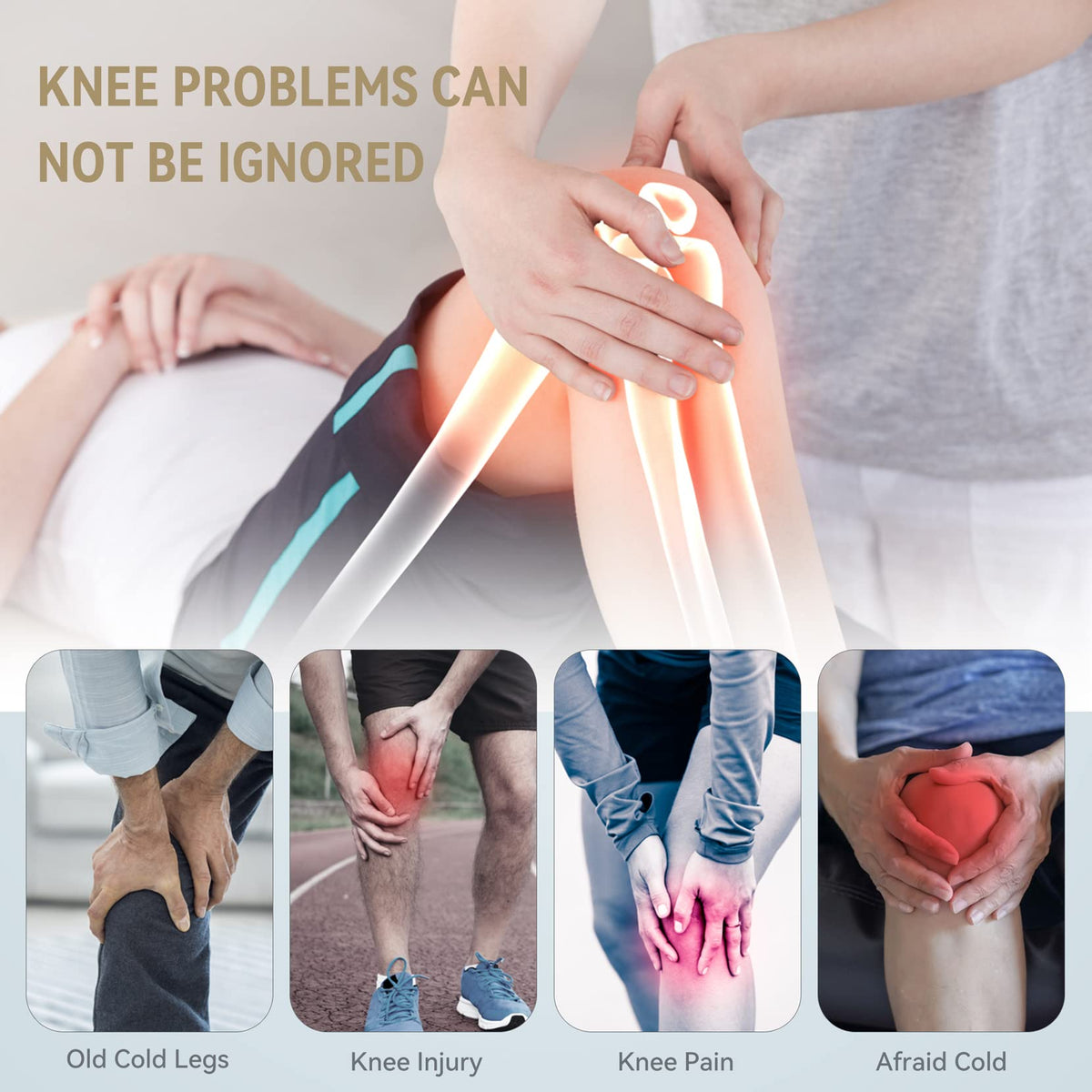 Foot & Leg Compression Massager with Knee Heating R2707