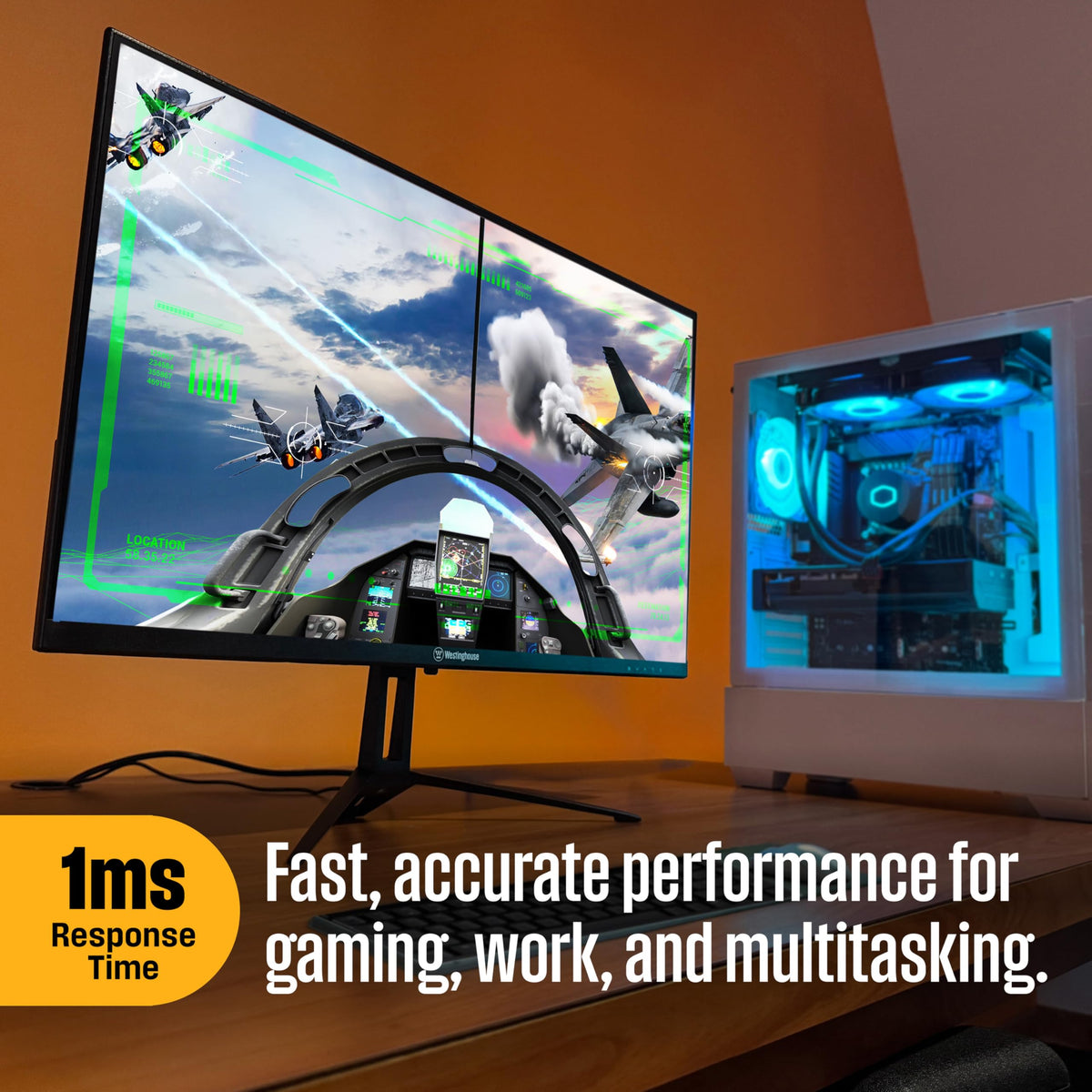 22 Inch FHD 1080P IPS 120Hz Gaming Monitor G660