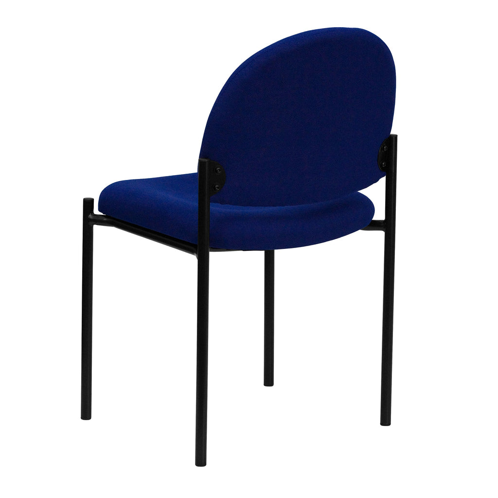 Navy Stackable Reception Chair W996