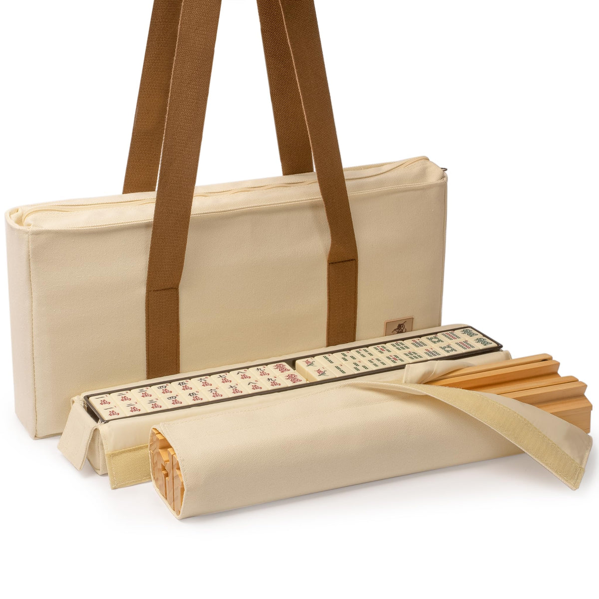 Ivory Stripes American Mahjong Set 166 Tiles N81560