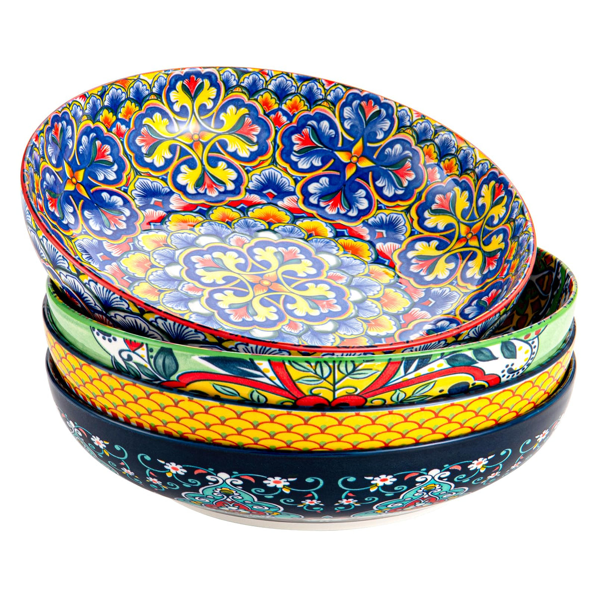 Ceramic Serving Bowls Set of 4 F318