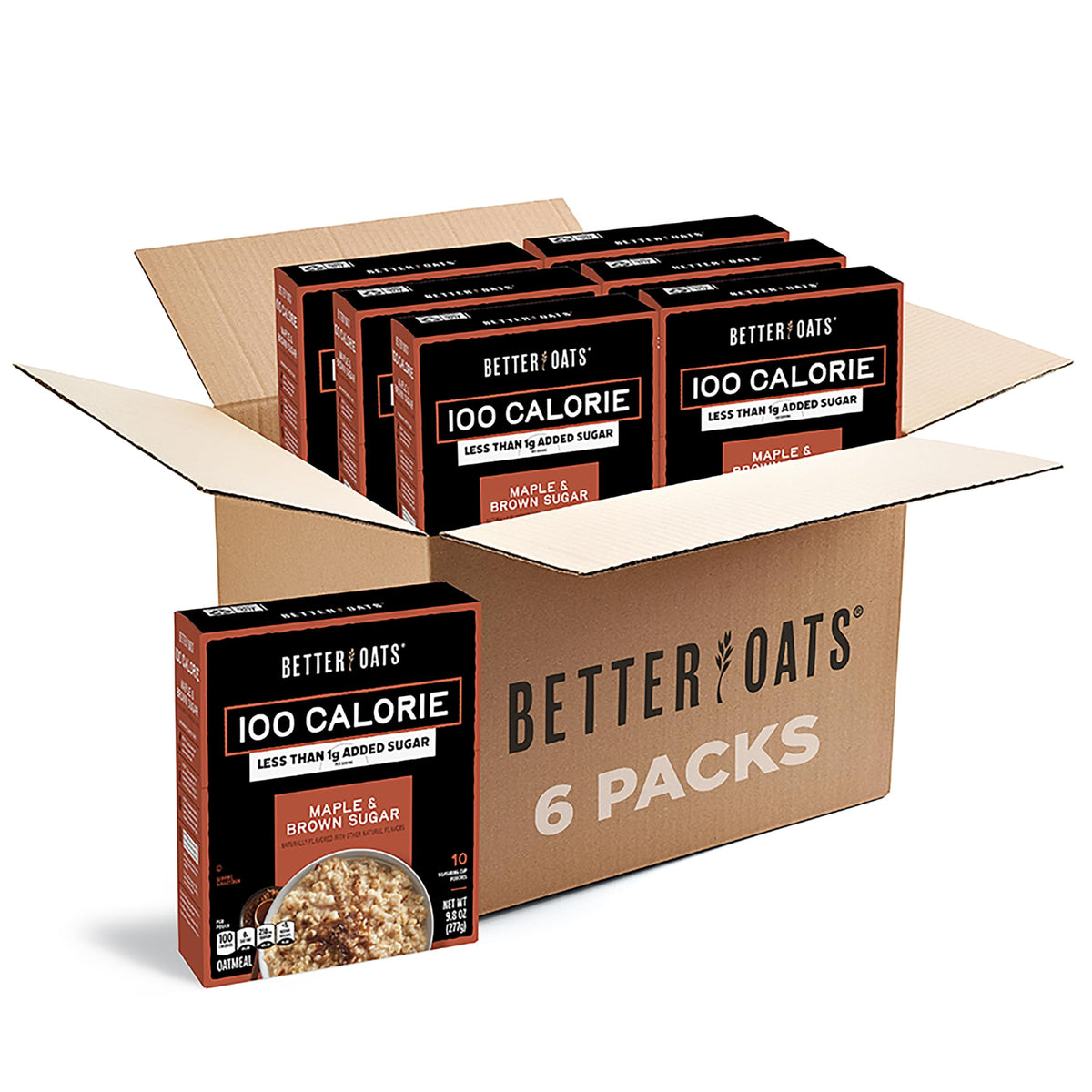 Maple & Brown Sugar Oatmeal 6 Pack J31260
