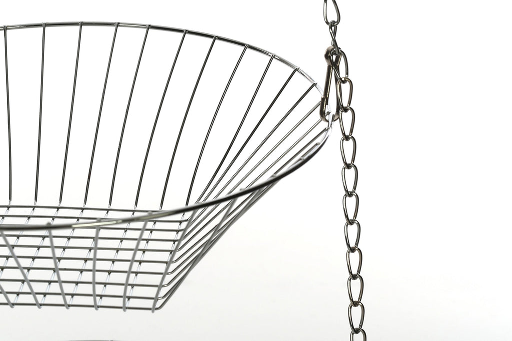 3-Tier Chrome Hanging Baskets D770