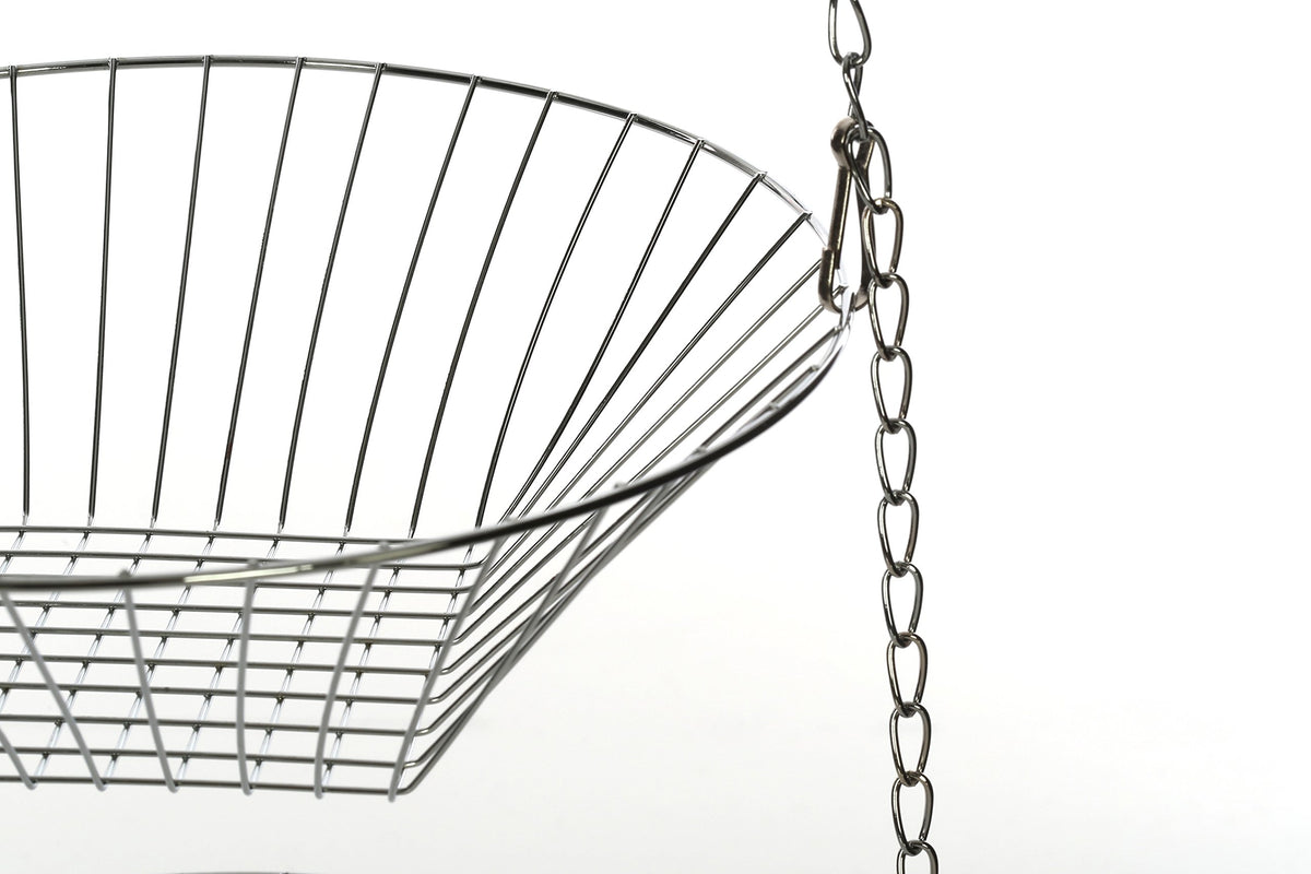 3-Tier Chrome Hanging Baskets D770