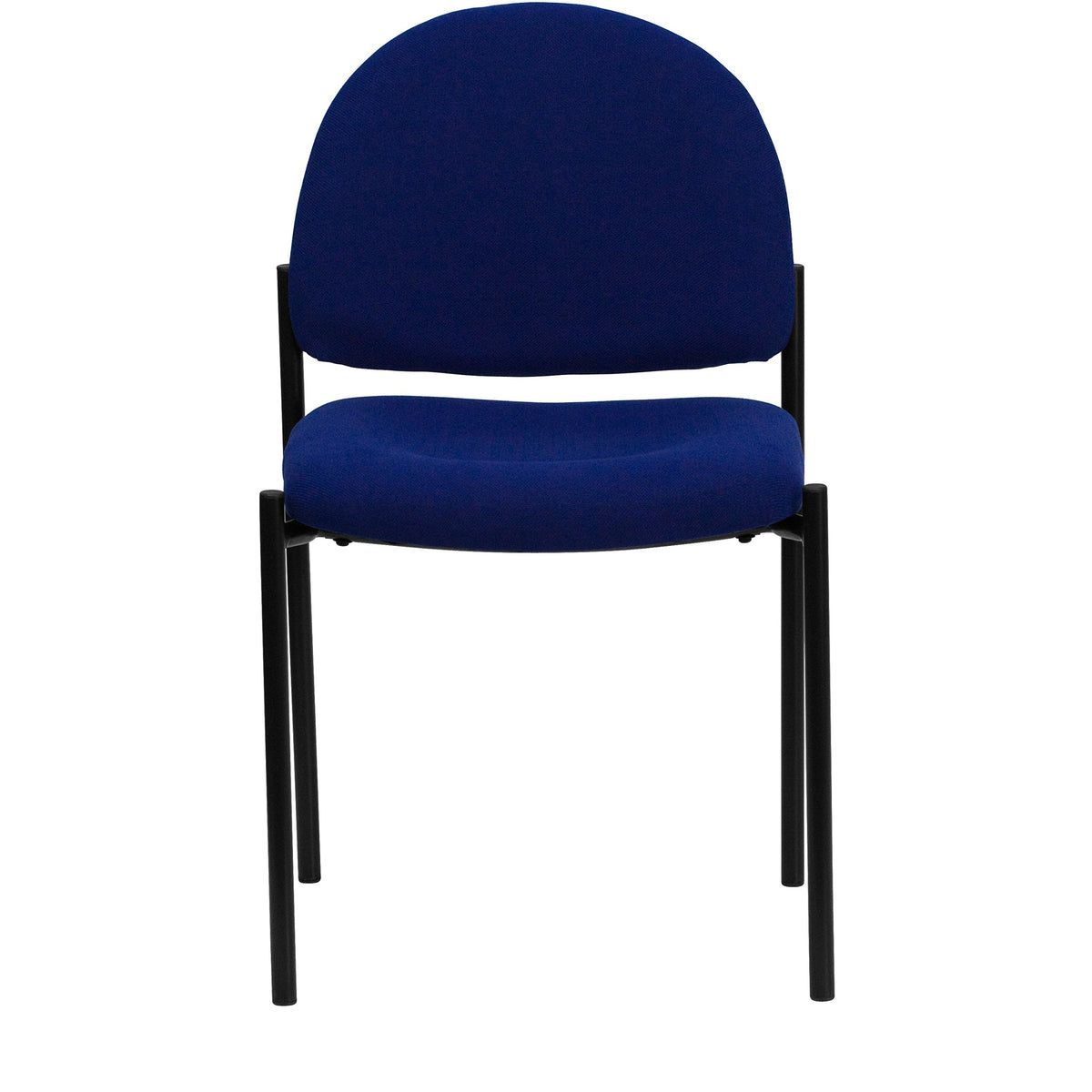 Navy Stackable Reception Chair W996