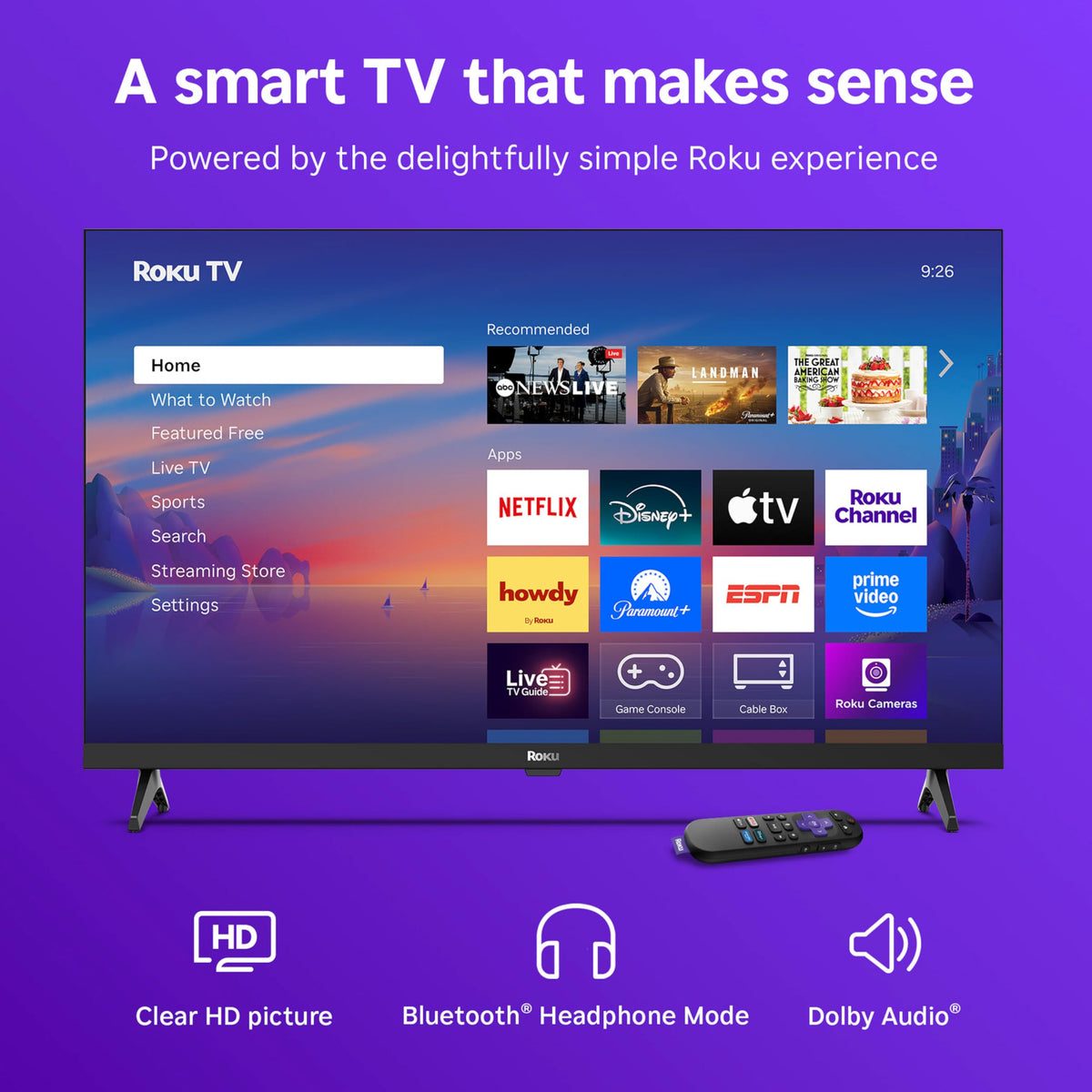 32-Inch 720p HD LED Smart TV W476300