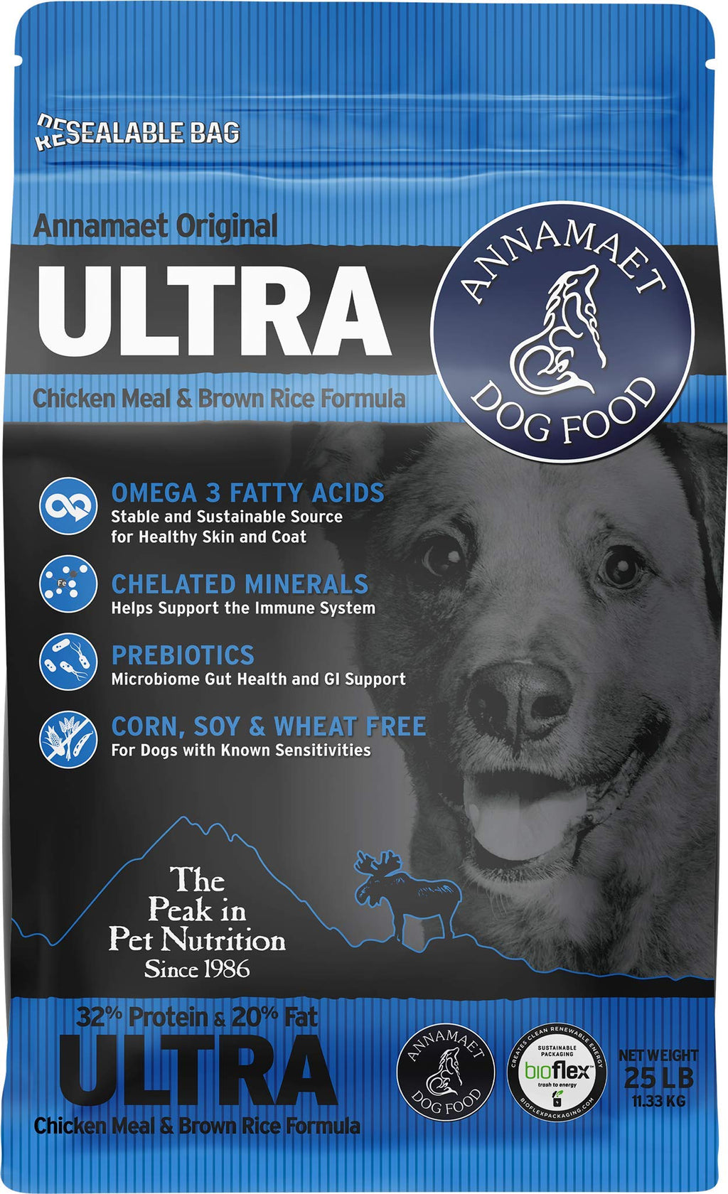 Chicken & Brown Rice Dry Dog Food 25-lb Bag K96080