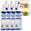 Quick-Dry Smudge-Proof Clear Matte Fixative Spray (7PCS) G40009