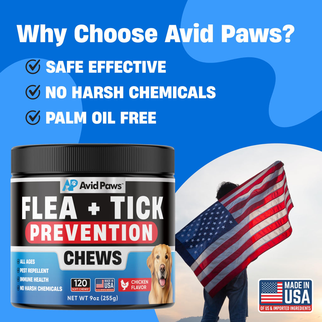 Flea and Tick Chewable Treatment for Dogs O6434