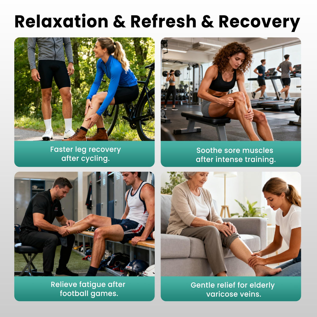 Leg Massager with Heat and Compression Y38367