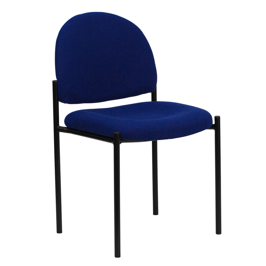 Navy Stackable Reception Chair W996