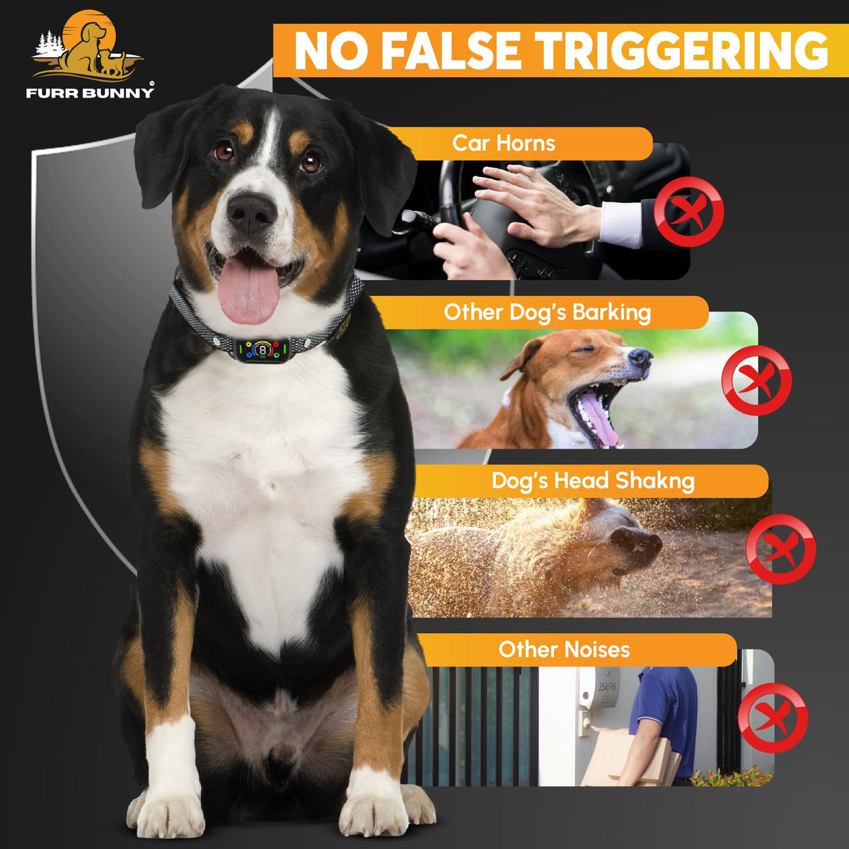 Dog Bark Collar for Medium & Large Dogs Q44803