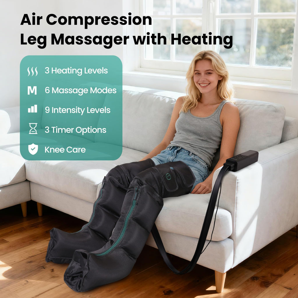 Leg Massager with Heat and Compression Y38367