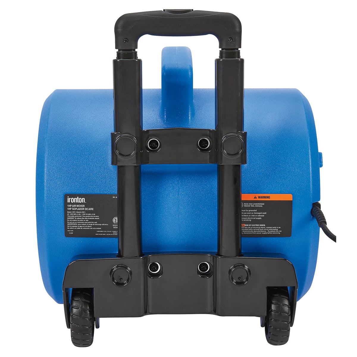 1 HP 3-Speed Air Mover with Telescoping Handle D484