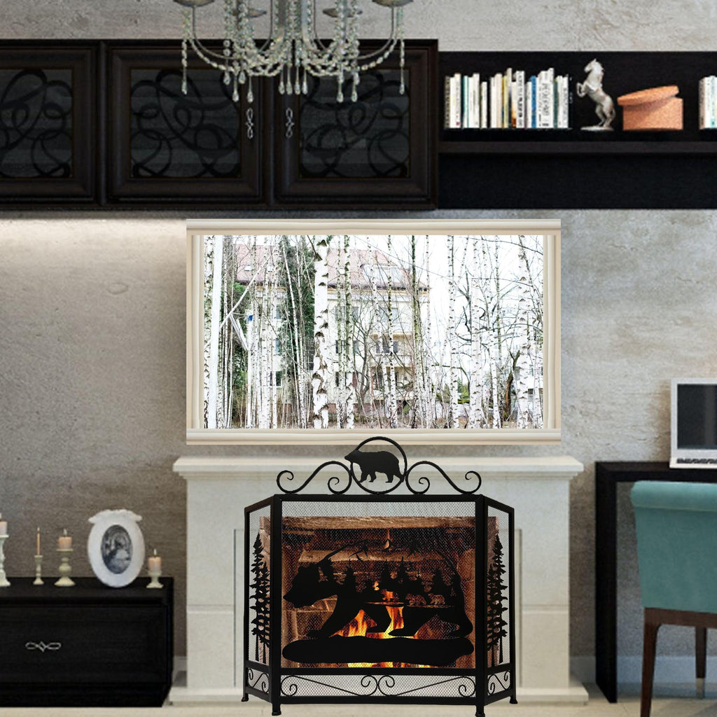 3-Panel Fireplace Screen Q66006