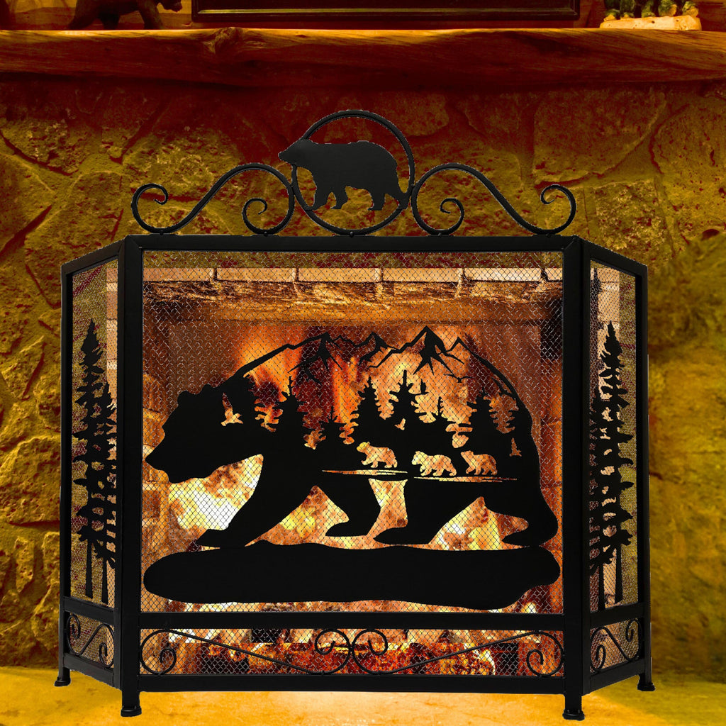 3-Panel Fireplace Screen Q66006