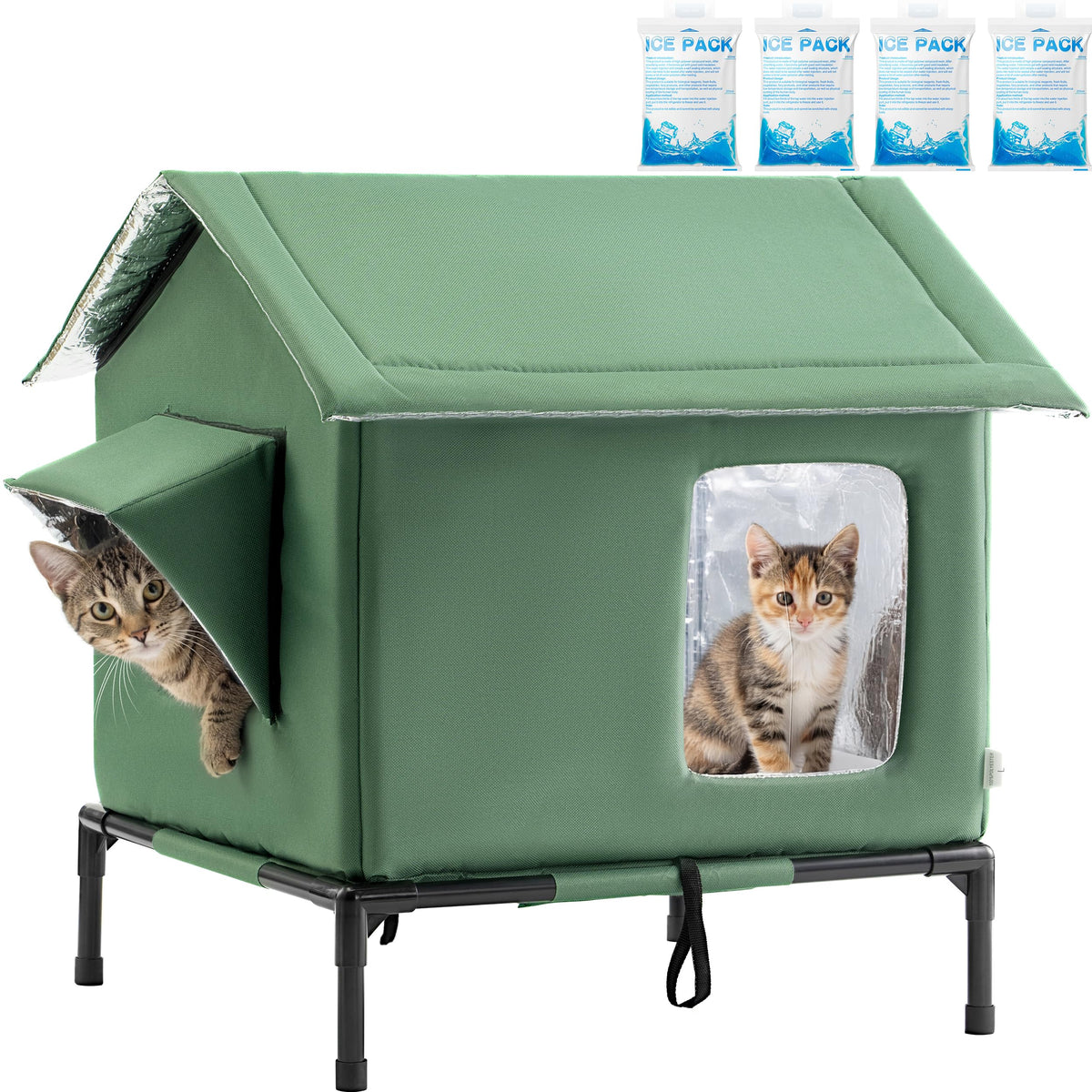 Weatherproof Insulated Cat Shelter T329027