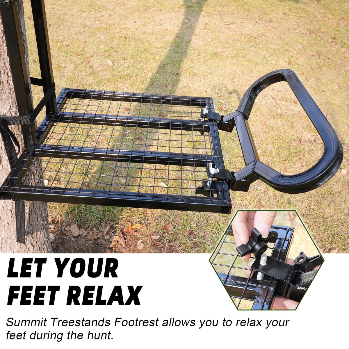 Heavy Duty Metal Treestand Footrest Kit X91214