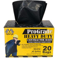 42 Gallon Black Heavy Duty Contractor Trash Bags P646885